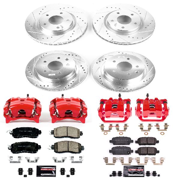 2014-2017 Nissan LEAF Disc Brake Kit - Front and Rear (Powerstop)