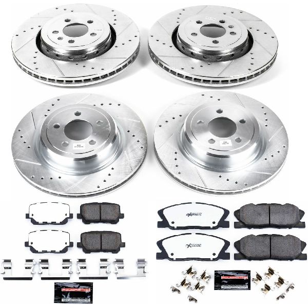 2014-2023 Dodge Charger Disc Brake Kit - Front and Rear (Powerstop)