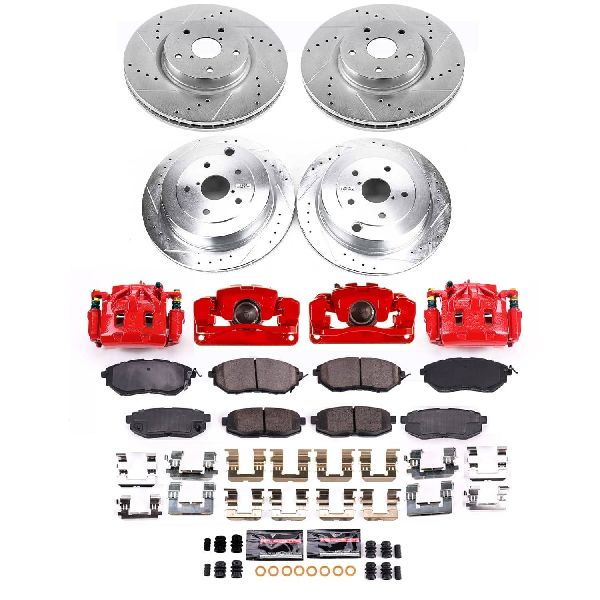 2008-2014 Subaru Tribeca Disc Brake Kit - Front and Rear (Powerstop)
