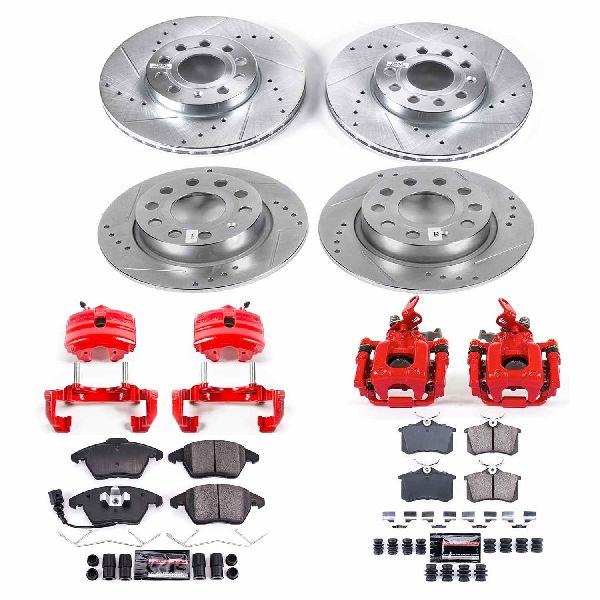 2013 Volkswagen Beetle Disc Brake Kit - Front and Rear (Powerstop)