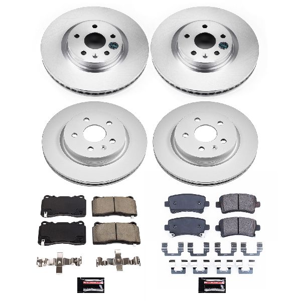 2013-2019 Cadillac XTS Disc Brake Kit - Front and Rear (Powerstop)