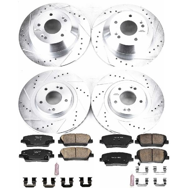 2016-2020 Kia Sorento Disc Brake Kit - Front and Rear (Powerstop)