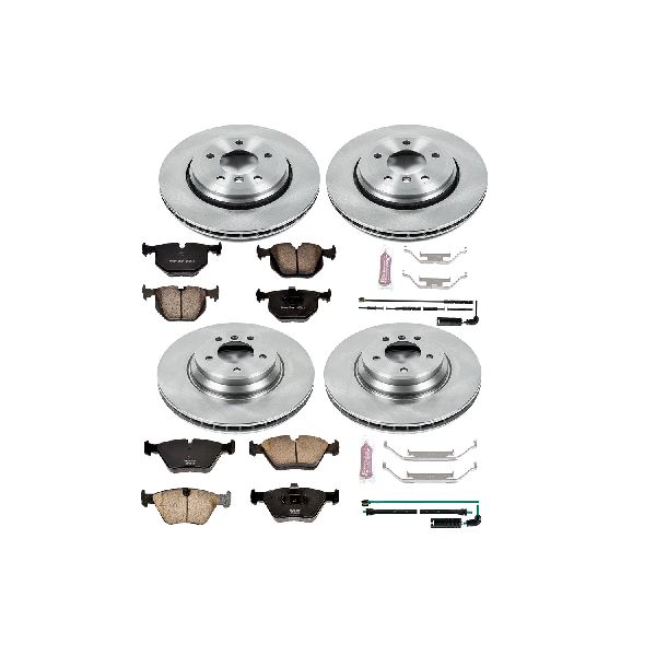 2001-2005 BMW 330xi Disc Brake Kit - Front and Rear (Powerstop)