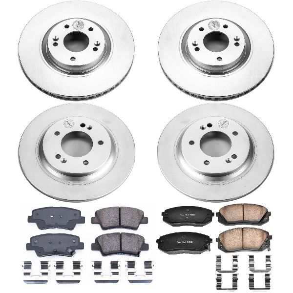 2015 Hyundai Sonata Disc Brake Kit - Front and Rear (Powerstop)