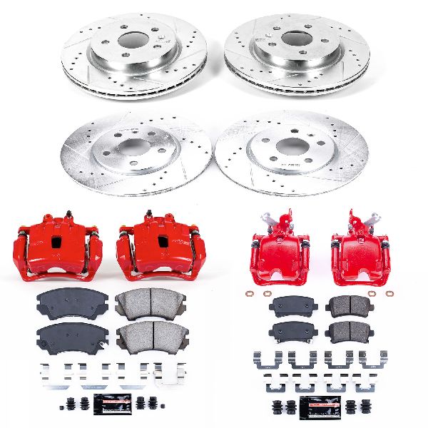 2010-2011 Saab 9-5 Disc Brake Kit - Front and Rear (Powerstop)