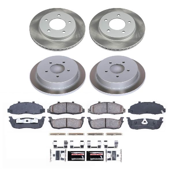 1999-2000 Ford F-150 Disc Brake Kit - Front and Rear (Powerstop)