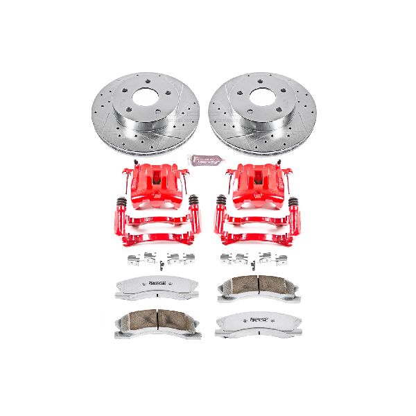 1999-2004 Jeep Grand Cherokee Disc Brake Kit - Front (Powerstop)
