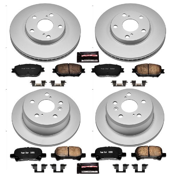 2002-2006 Toyota Camry Disc Brake Kit - Front and Rear (Powerstop)