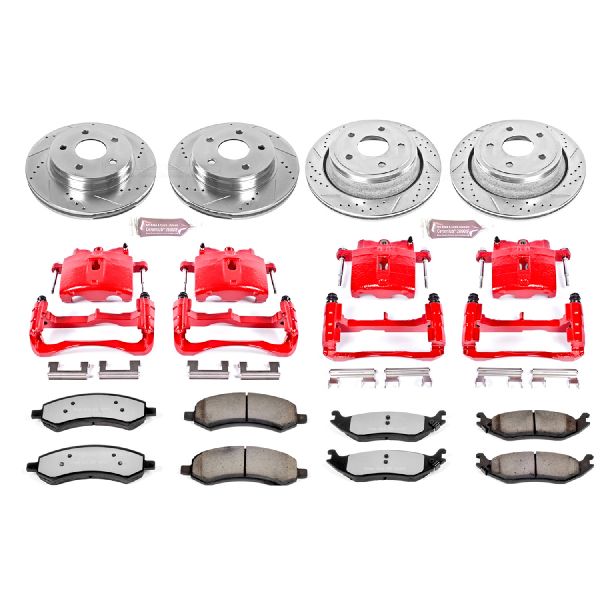 2006-2008 Dodge Ram 1500 Disc Brake Kit - Front and Rear (Powerstop)