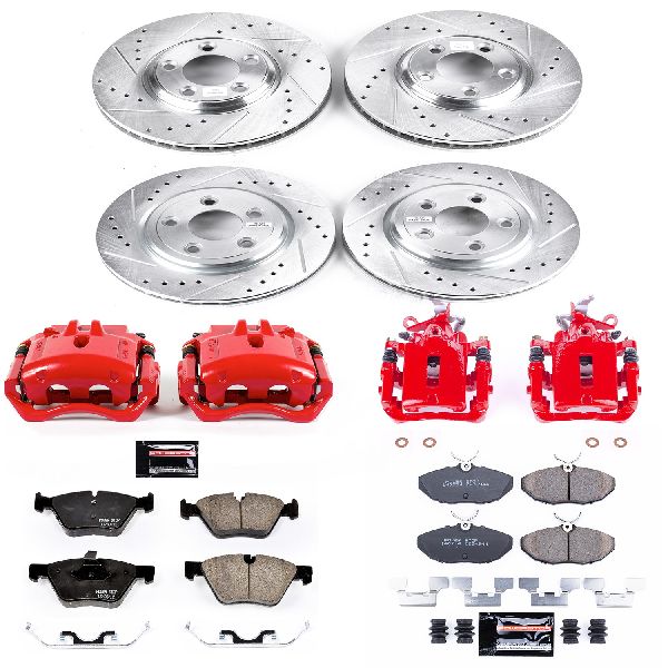 2005 Jaguar S-Type Disc Brake Kit - Front and Rear (Powerstop)