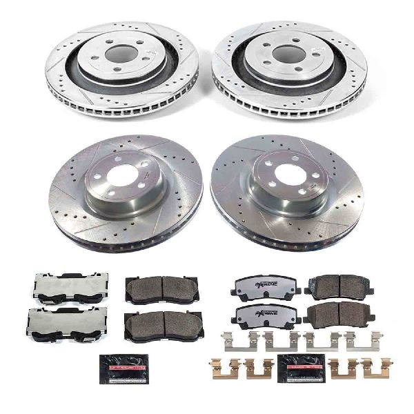 2021-2023 Ford Mustang Disc Brake Kit - Front and Rear (Powerstop)