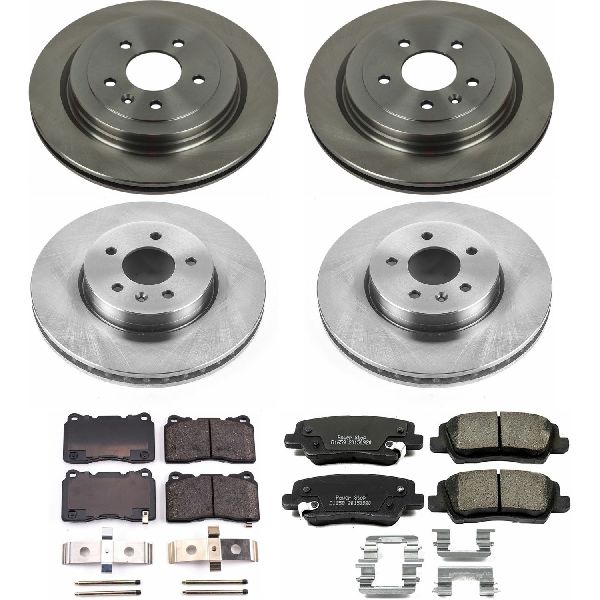 2013-2015 Cadillac ATS Disc Brake Kit - Front and Rear (Powerstop)