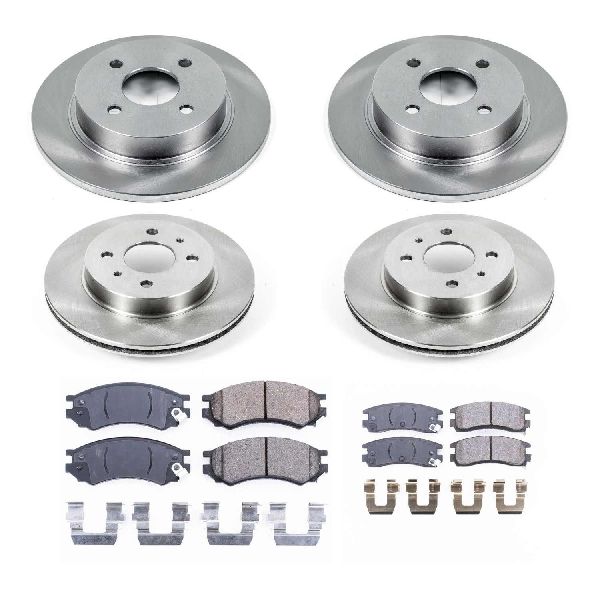1996-1998 Saturn SL1 Disc Brake Kit - Front and Rear (Powerstop)