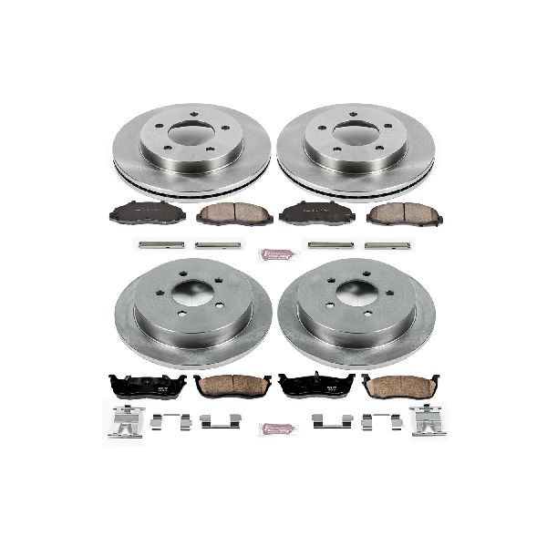 2000-2003 Ford F-150 Disc Brake Kit - Front and Rear (Powerstop)