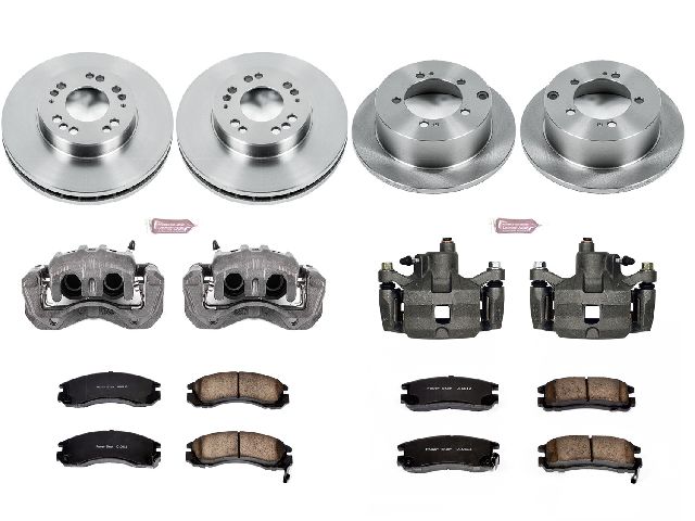 1995-1997 Eagle Talon Disc Brake Kit - Front and Rear (Powerstop)