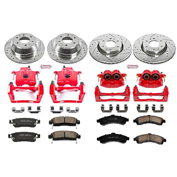2005 GMC Envoy Disc Brake Kit - Front and Rear (Powerstop)