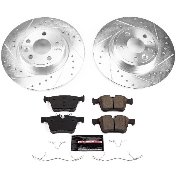 2018-2019 Jaguar E-Pace Disc Brake Kit - Rear (Powerstop)