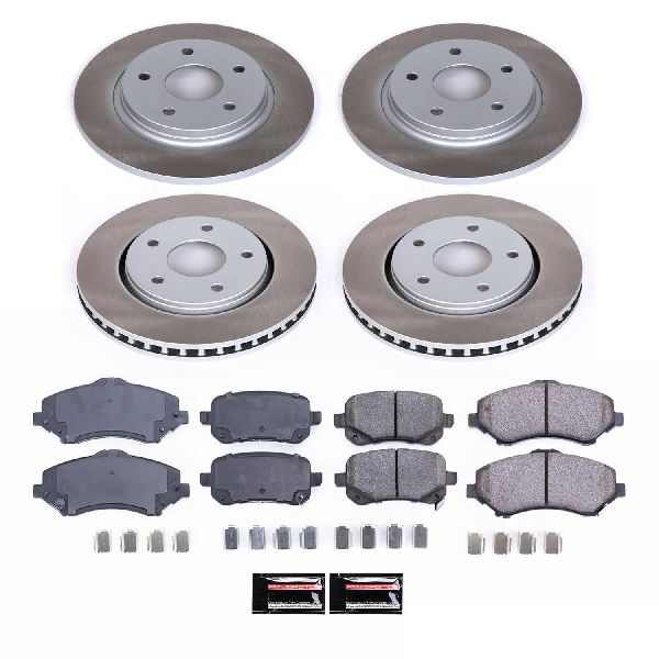 2008-2012 Dodge Grand Caravan Disc Brake Kit - Front and Rear (Powerstop)
