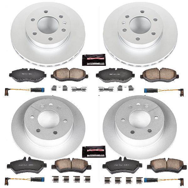 2010-2018 Mercedes-Benz Sprinter 2500 Disc Brake Kit - Front and Rear (Powerstop)
