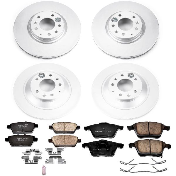 2006-2007 Mazda 6 Disc Brake Kit - Front and Rear (Powerstop)