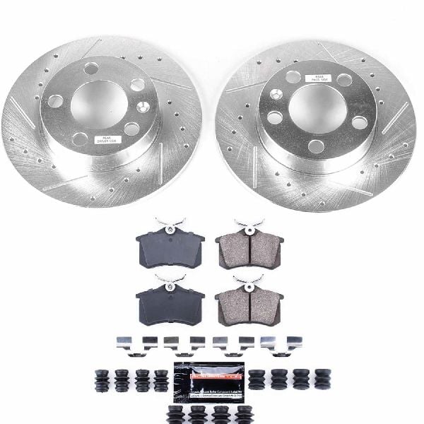 1998-2005 Volkswagen Jetta Disc Brake Kit - Rear (Powerstop)