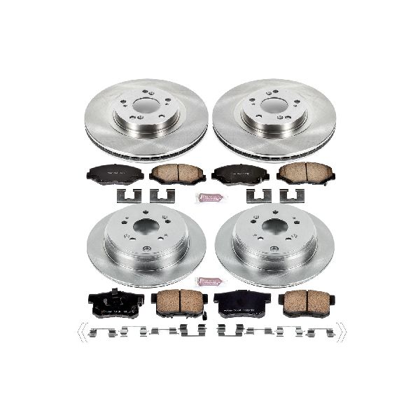 2005-2006 Honda CR-V Disc Brake Kit - Front and Rear (Powerstop)