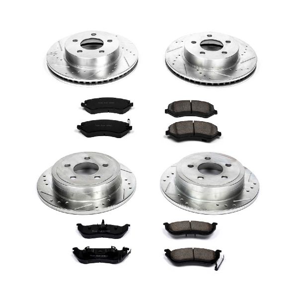 2003-2007 Jeep Liberty Disc Brake Kit - Front and Rear (Powerstop)