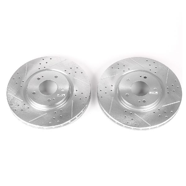 2003-2006 Mitsubishi Lancer Disc Brake Rotor Set - Front (Powerstop)
