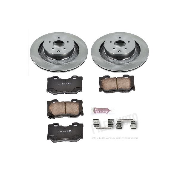 2008-2013 INFINITI G37 Disc Brake Kit - Rear (Powerstop)