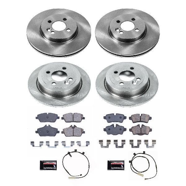 2011 Mini Cooper Disc Brake Kit - Front and Rear (Powerstop)
