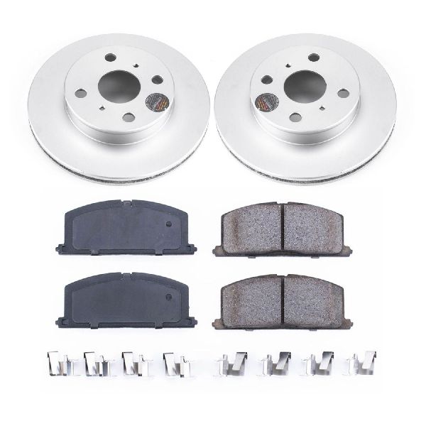 1990-1992 Geo Prizm Disc Brake Kit - Front (Powerstop)