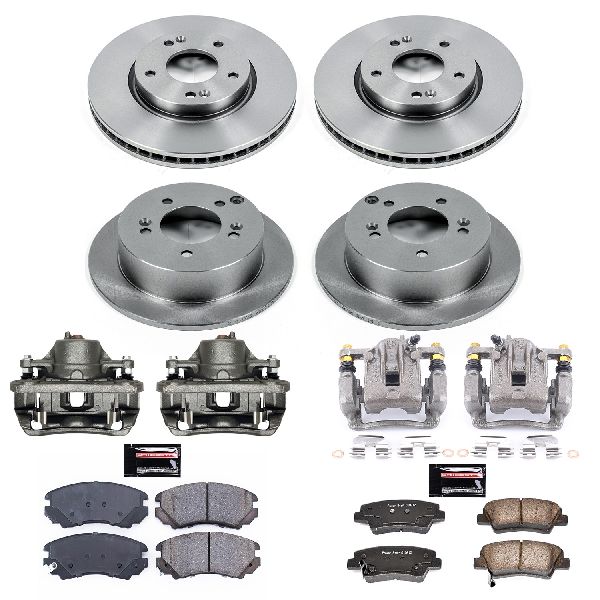 2009-2010 Hyundai Sonata Disc Brake Kit - Front and Rear (Powerstop)