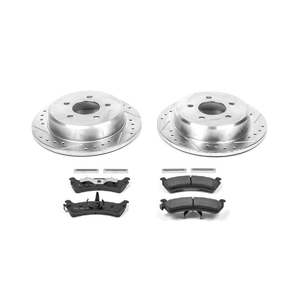 2001-2002 Ford Explorer Sport Disc Brake Kit - Rear (Powerstop)