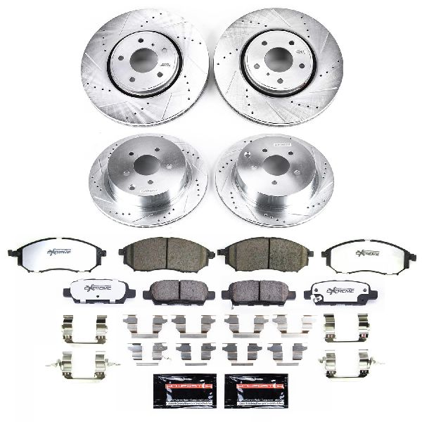 2009 INFINITI FX35 Disc Brake Kit - Front and Rear (Powerstop)