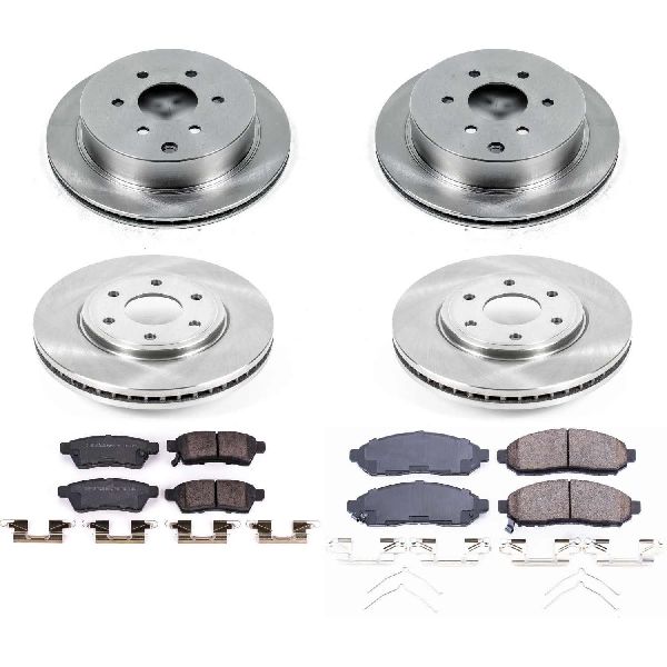 2016-2019 Nissan Frontier Disc Brake Kit - Front and Rear (Powerstop)