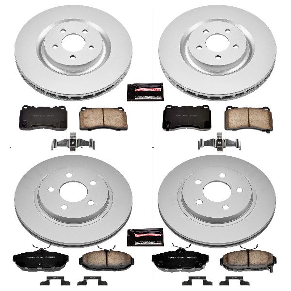 2011-2014 Ford Mustang Disc Brake Kit - Front and Rear (Powerstop)