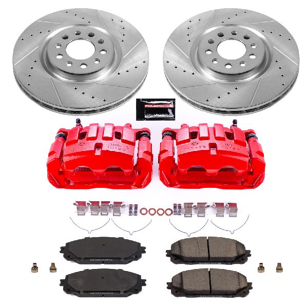 2016-2023 Jeep Cherokee Disc Brake Kit - Front (Powerstop)