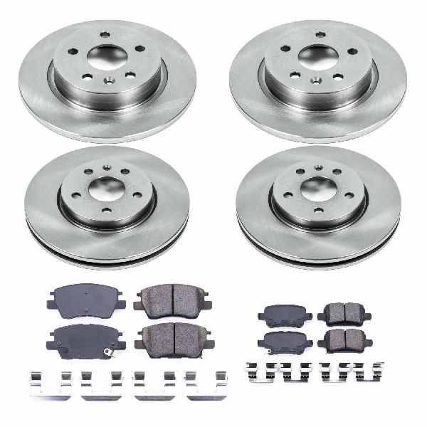 2016 Chevrolet Cruze Disc Brake Kit - Front and Rear (Powerstop)