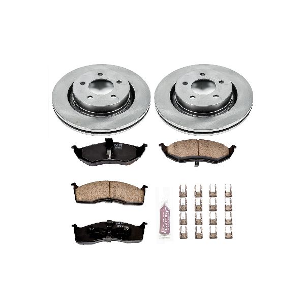 2000-2004 Dodge Intrepid Disc Brake Kit - Front (Powerstop)