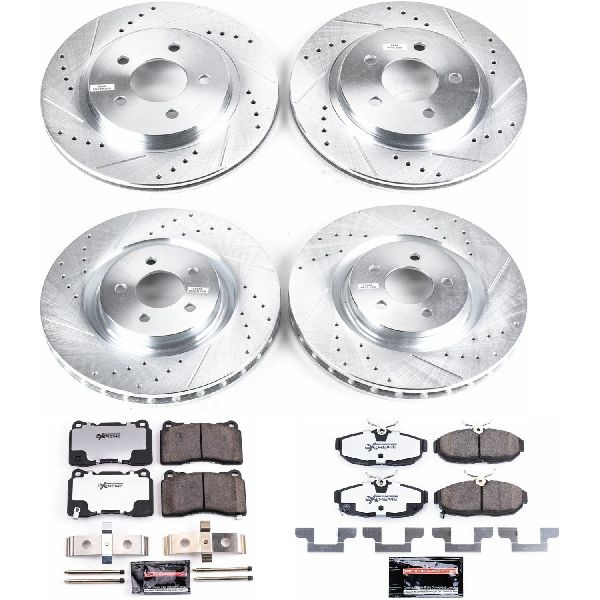 2012 Ford Mustang Disc Brake Kit - Front and Rear (Powerstop)