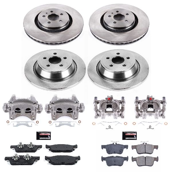 2016-2018 Lincoln MKX Disc Brake Kit - Front and Rear (Powerstop)