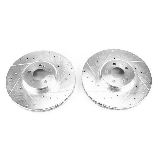 2020-2023 Mercedes-Benz E350 Disc Brake Rotor Set - Front (Powerstop)