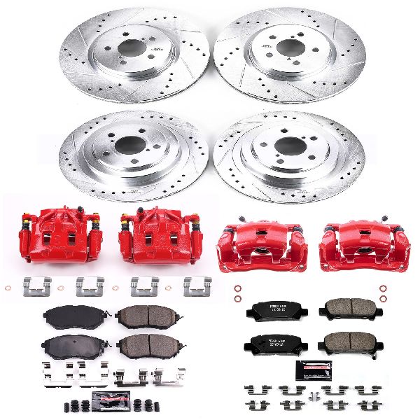 2005-2009 Subaru Legacy Disc Brake Kit - Front and Rear (Powerstop)
