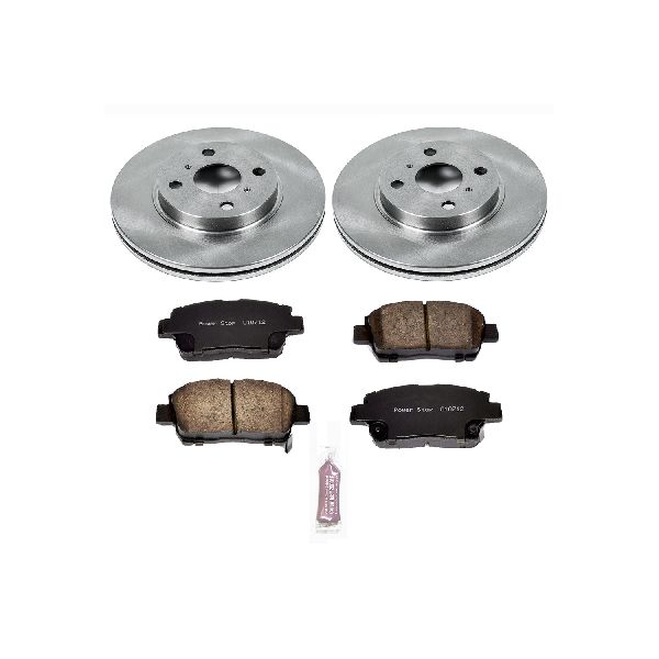 2004-2006 Scion xA Disc Brake Kit - Front (Powerstop)