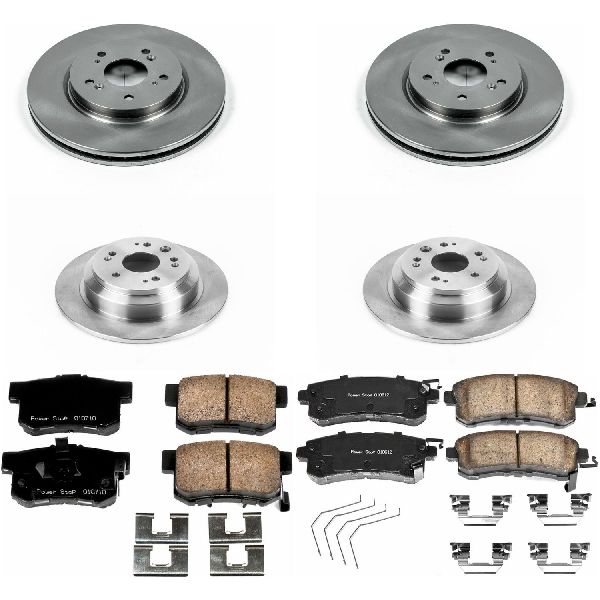 2012-2015 Honda Crosstour Disc Brake Kit - Front and Rear (Powerstop)