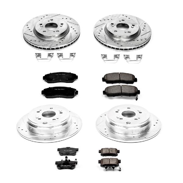 2007-2011 Honda CR-V Disc Brake Kit - Front and Rear (Powerstop)