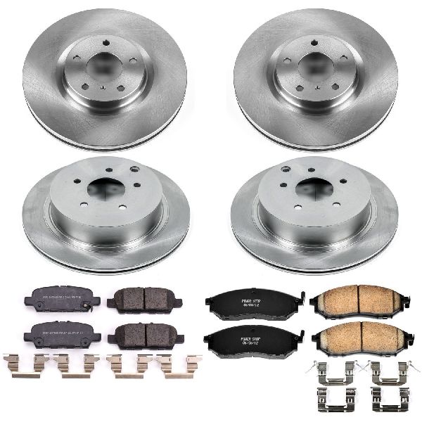 2014-2019 INFINITI Q70 Disc Brake Kit - Front and Rear (Powerstop)