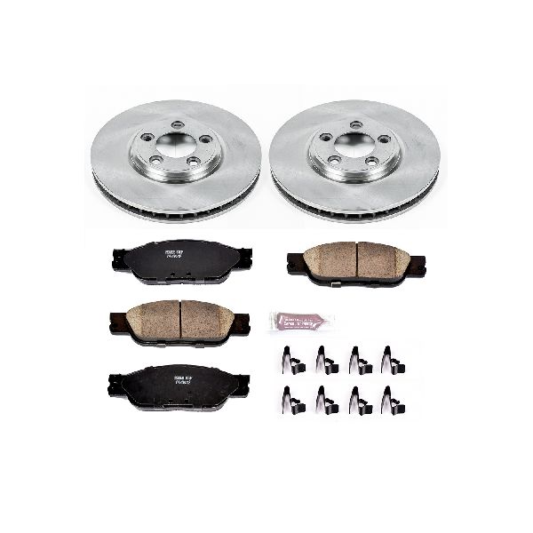 2003-2004 Jaguar S-Type Disc Brake Kit - Front (Powerstop)