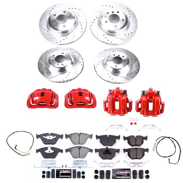 2009-2010 BMW 335i xDrive Disc Brake Kit - Front and Rear (Powerstop)