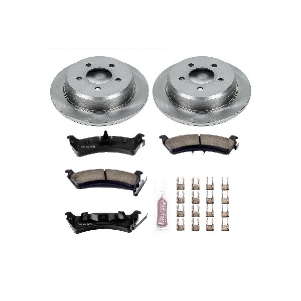 1993-1998 Jeep Grand Cherokee Disc Brake Kit - Rear (Powerstop)